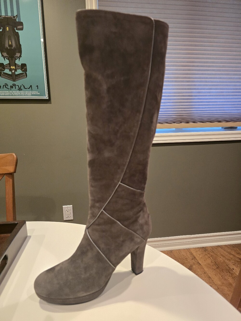 Geox LADIES knee Dress Suede Boots